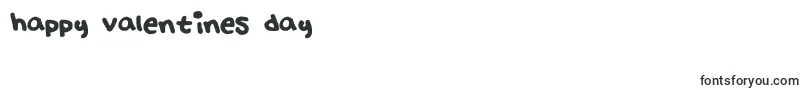 Czcionka Lulu s font – czcionki Walentynki